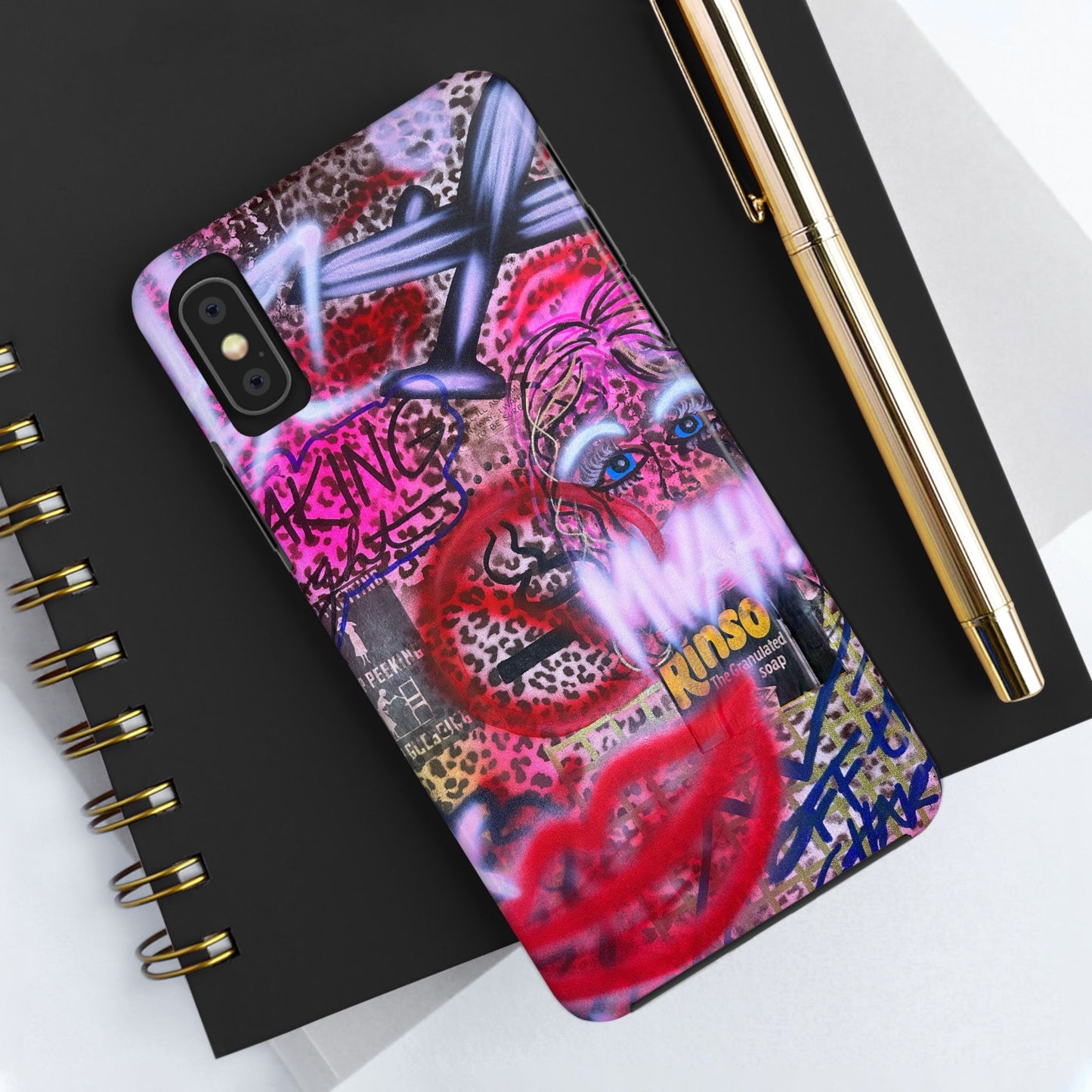 "taking flight" airbrush iPhone case