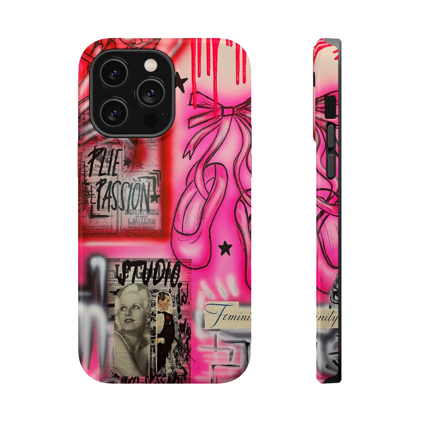 MagSafe „Plié Passion“ Airbrush-iPhone-Hülle