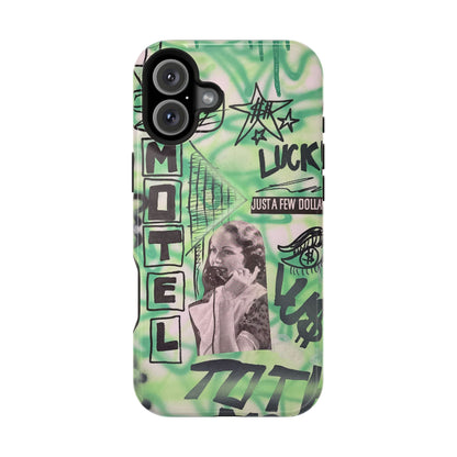 MagSafe "lust over luck" airbrush iPhone case