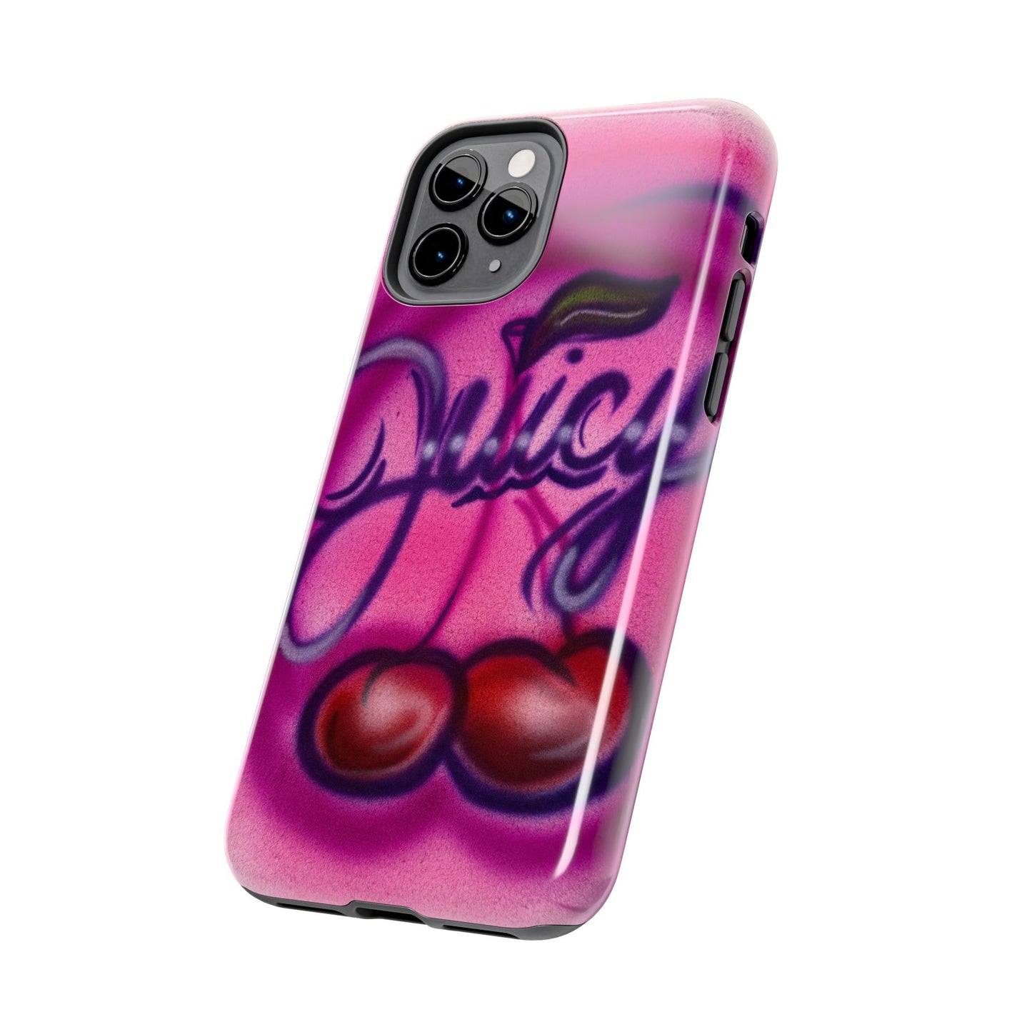 "juicy" airbrush iPhone case
