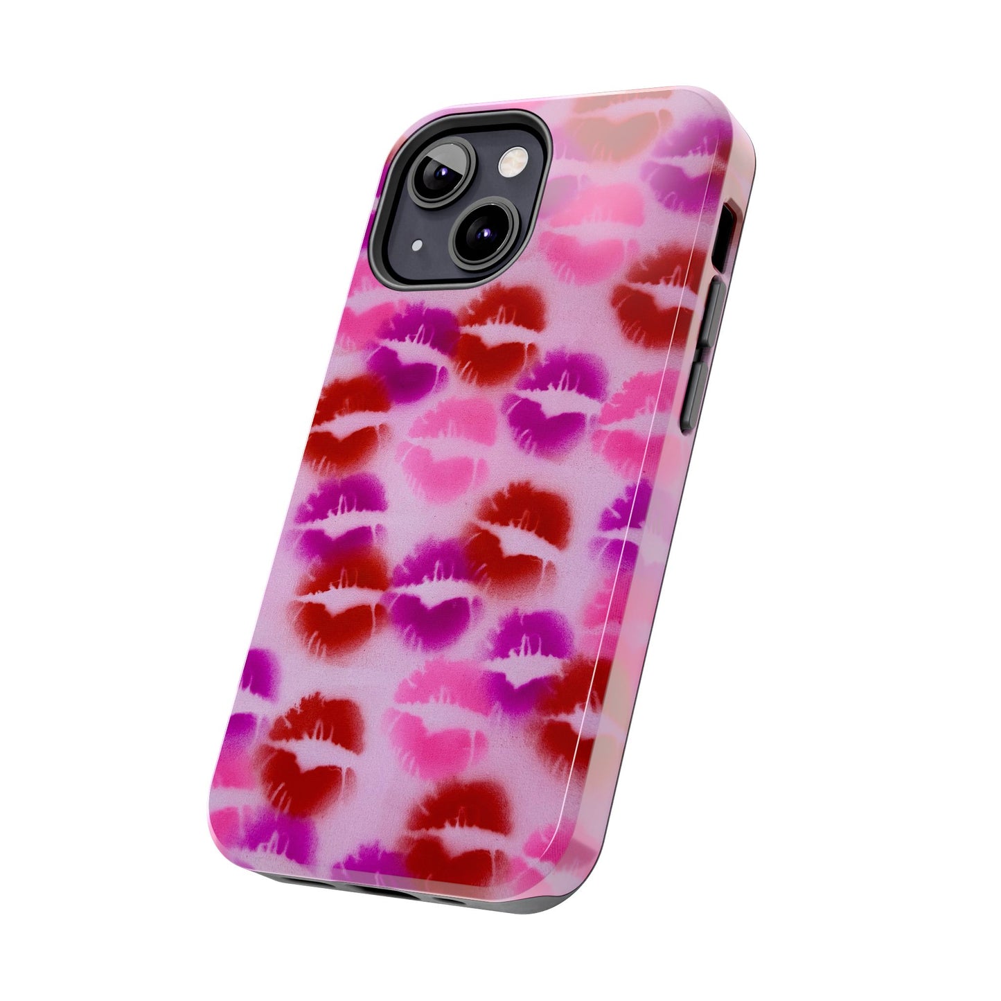 "mwah" airbrush iPhone case