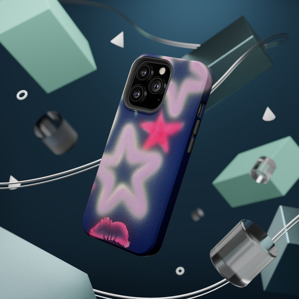 MagSafe "lavender luminary" airbrush iPhone case