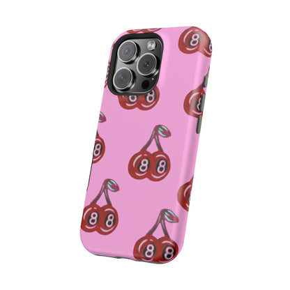 MagSafe "cami cherry pink" Airbrush iPhone Hülle