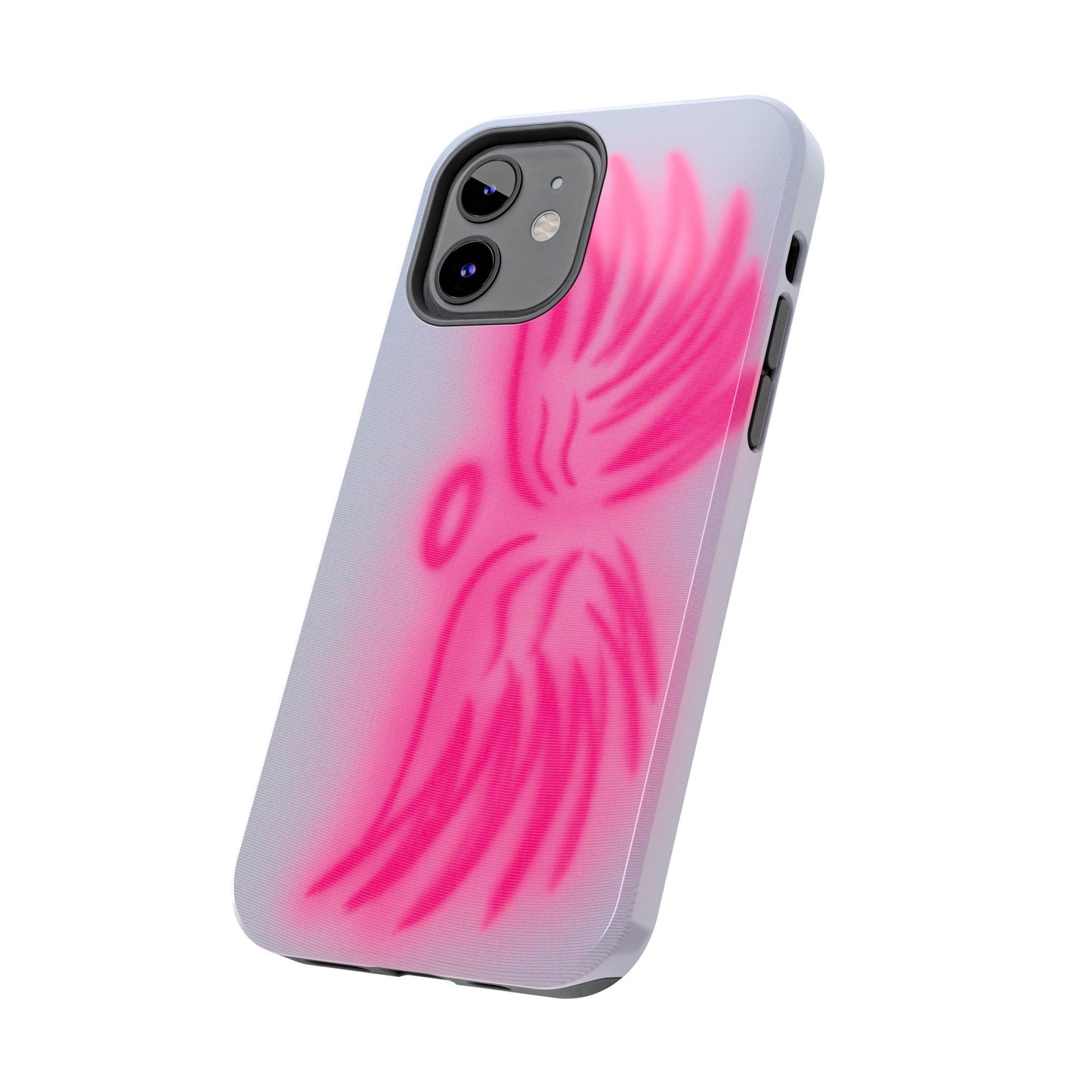 "angel wings" airbrush iPhone case