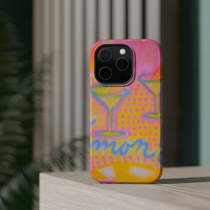 MagSafe "lemontini" airbrush iPhone case