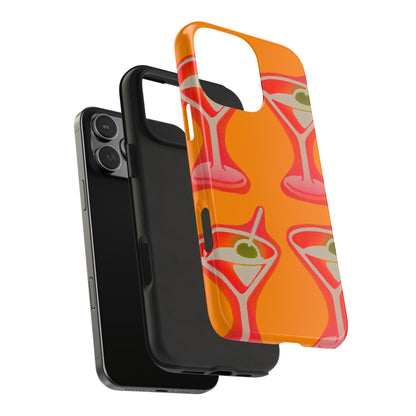 "shaken, not stirred” airbrush iPhone case