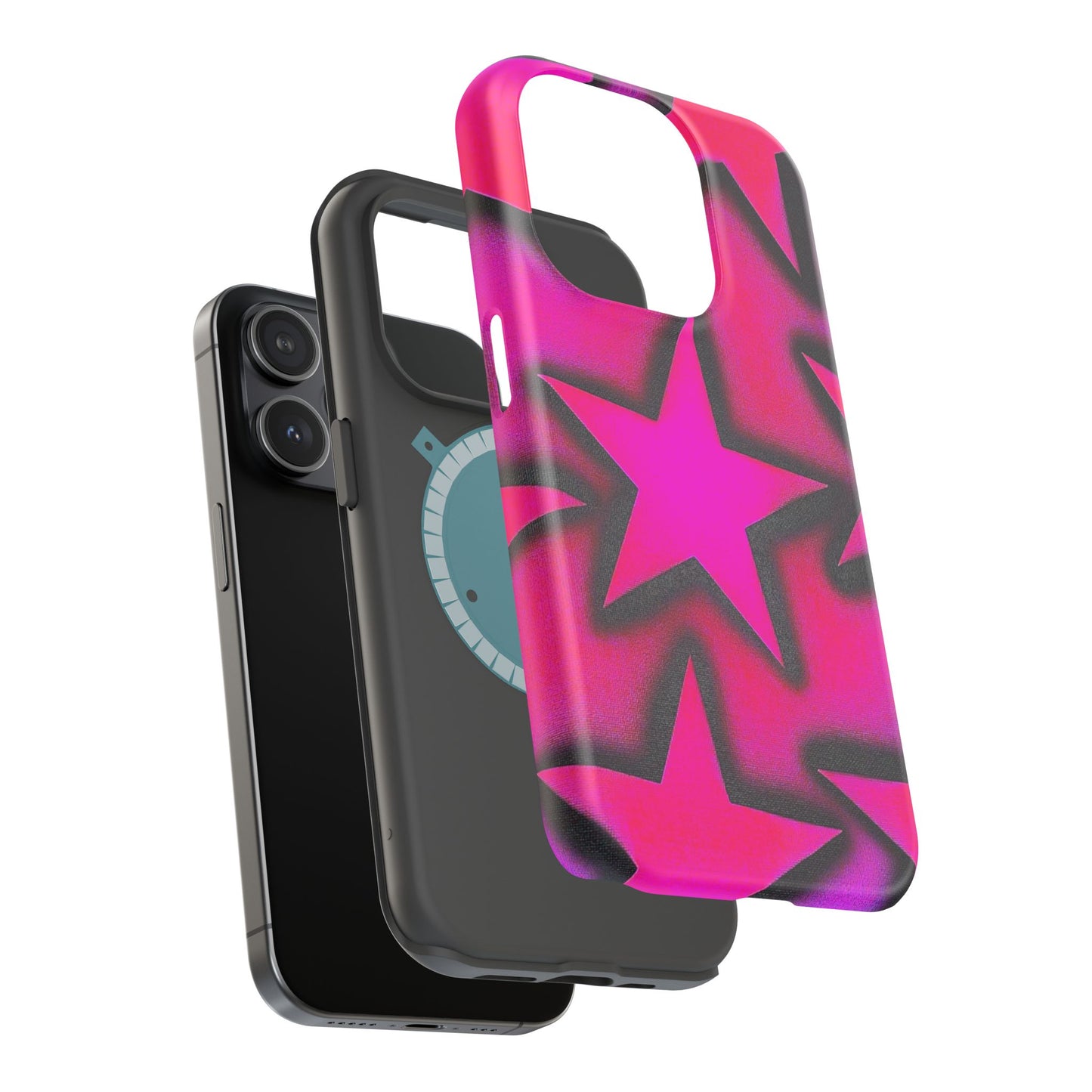 MagSafe „UR A STAR! pt. 2“-Airbrush-iPhone-Hülle