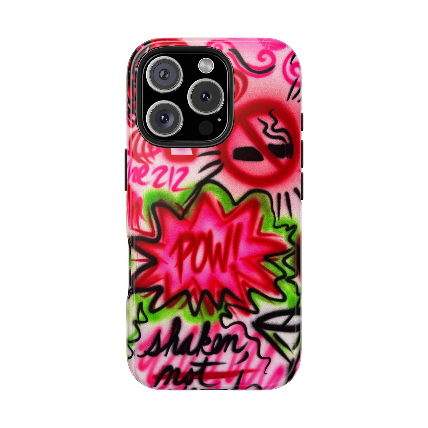 "in the 212" airbrush iPhone case