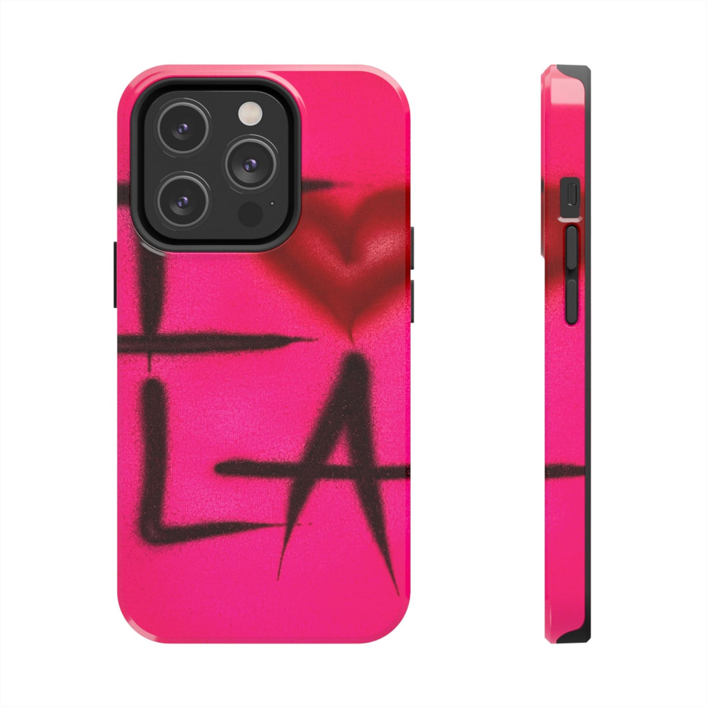 "I <3 LA" airbrush iPhone case