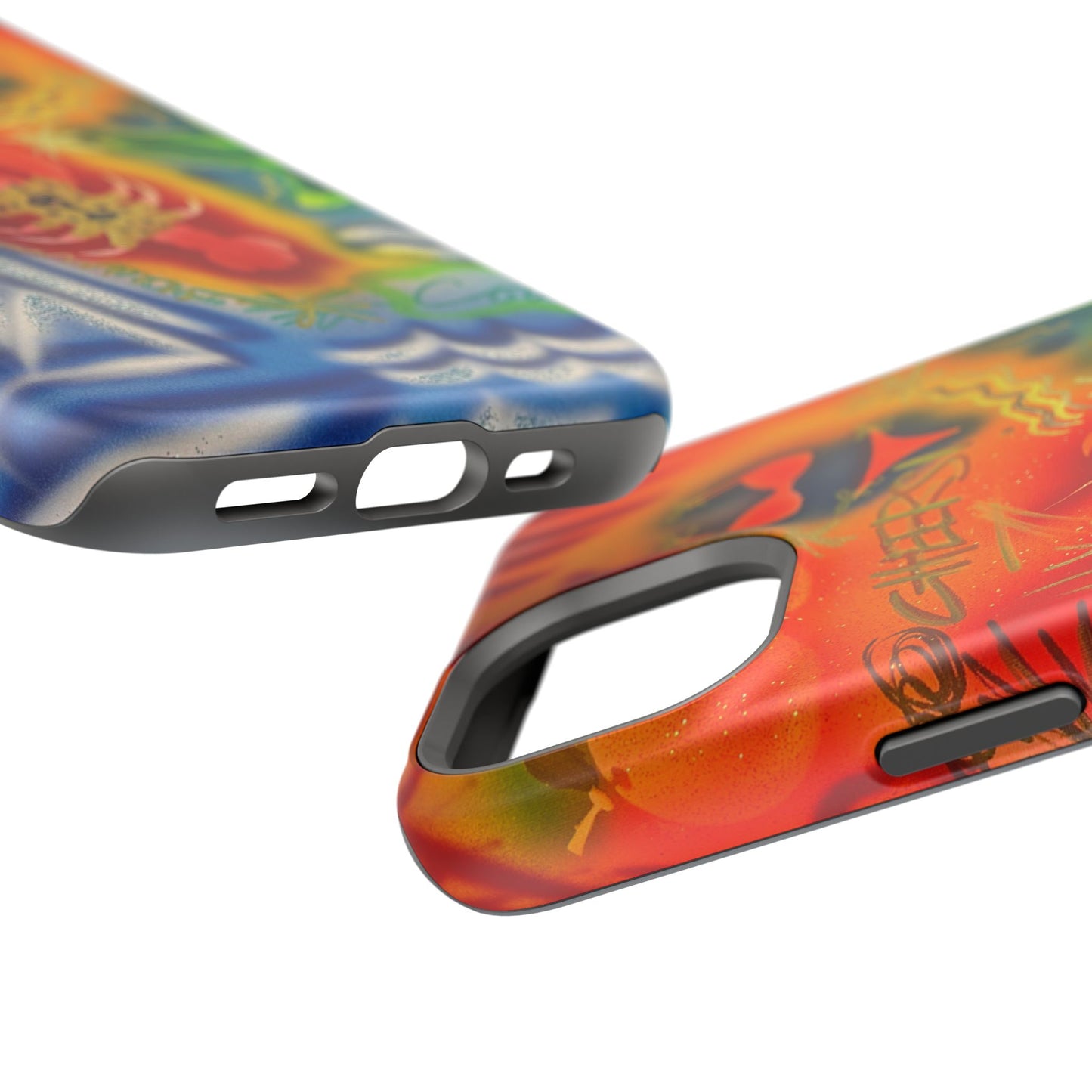 MagSafe "tipsy lobster" airbrush iPhone case