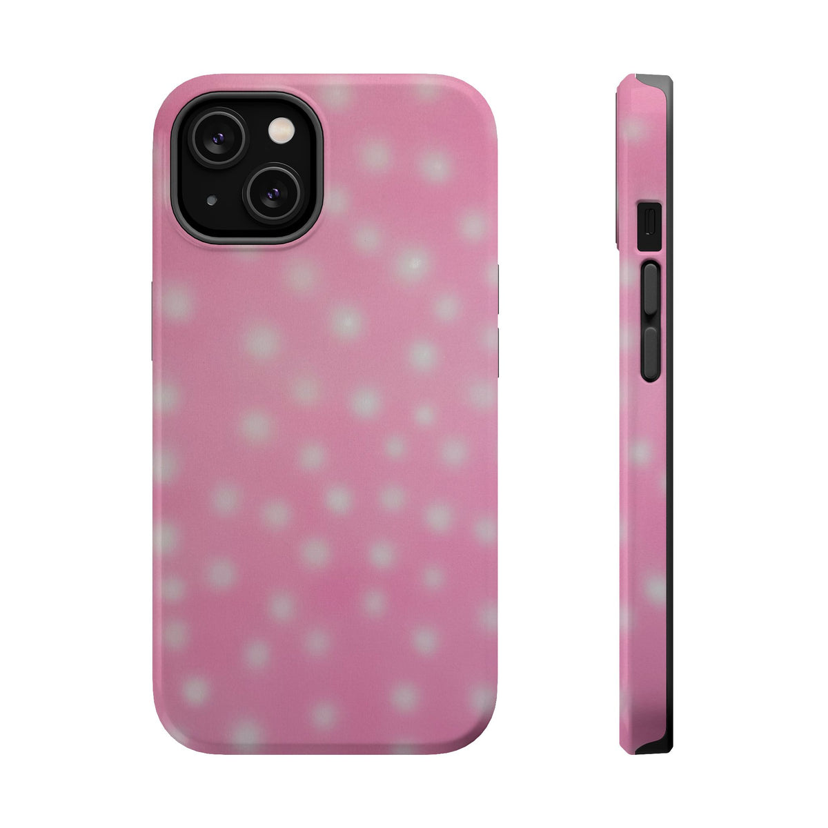 MagSafe "Erdbeerstrudel-Polkadots" Airbrush iPhone Hülle
