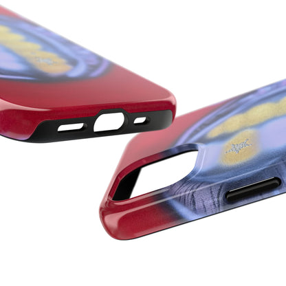 "bite me bling" airbrush iPhone case