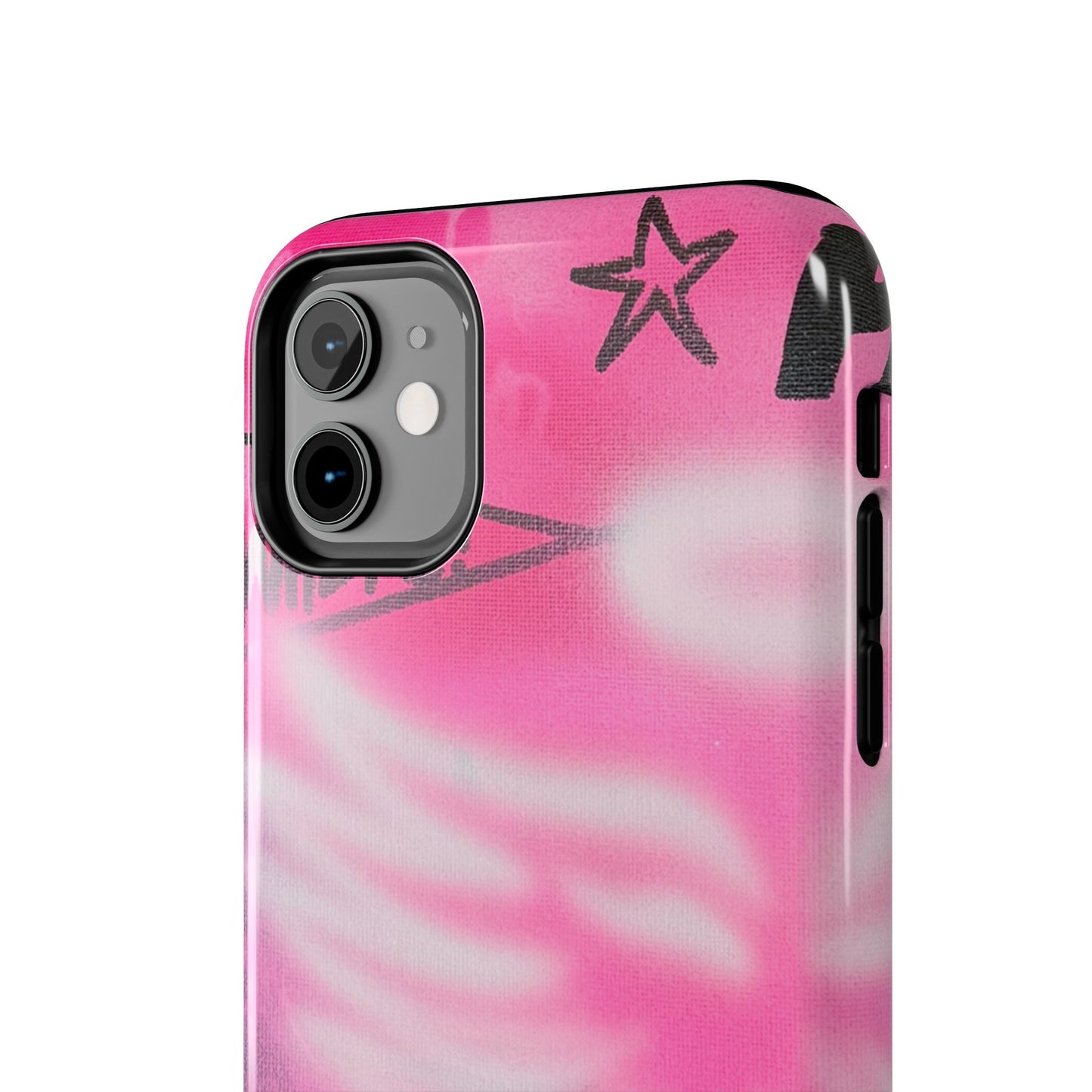 "pink angel wings" airbrush iPhone case