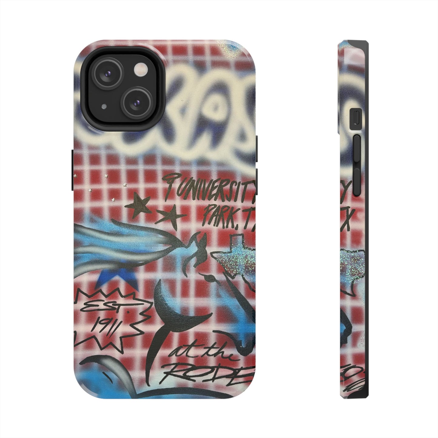 "texas" airbrush iPhone case