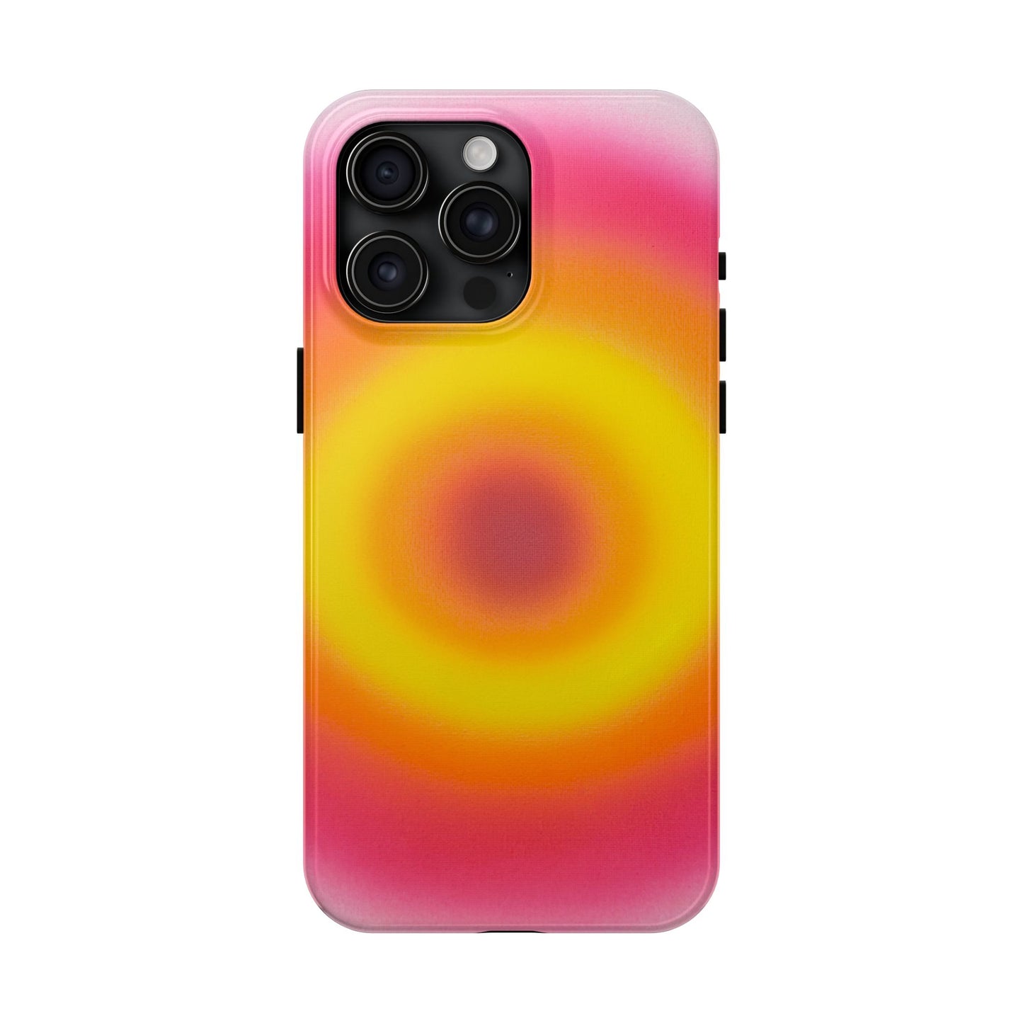 "pink lemonade aura" airbrush iPhone case