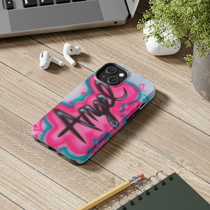 "angel" airbrush iPhone case