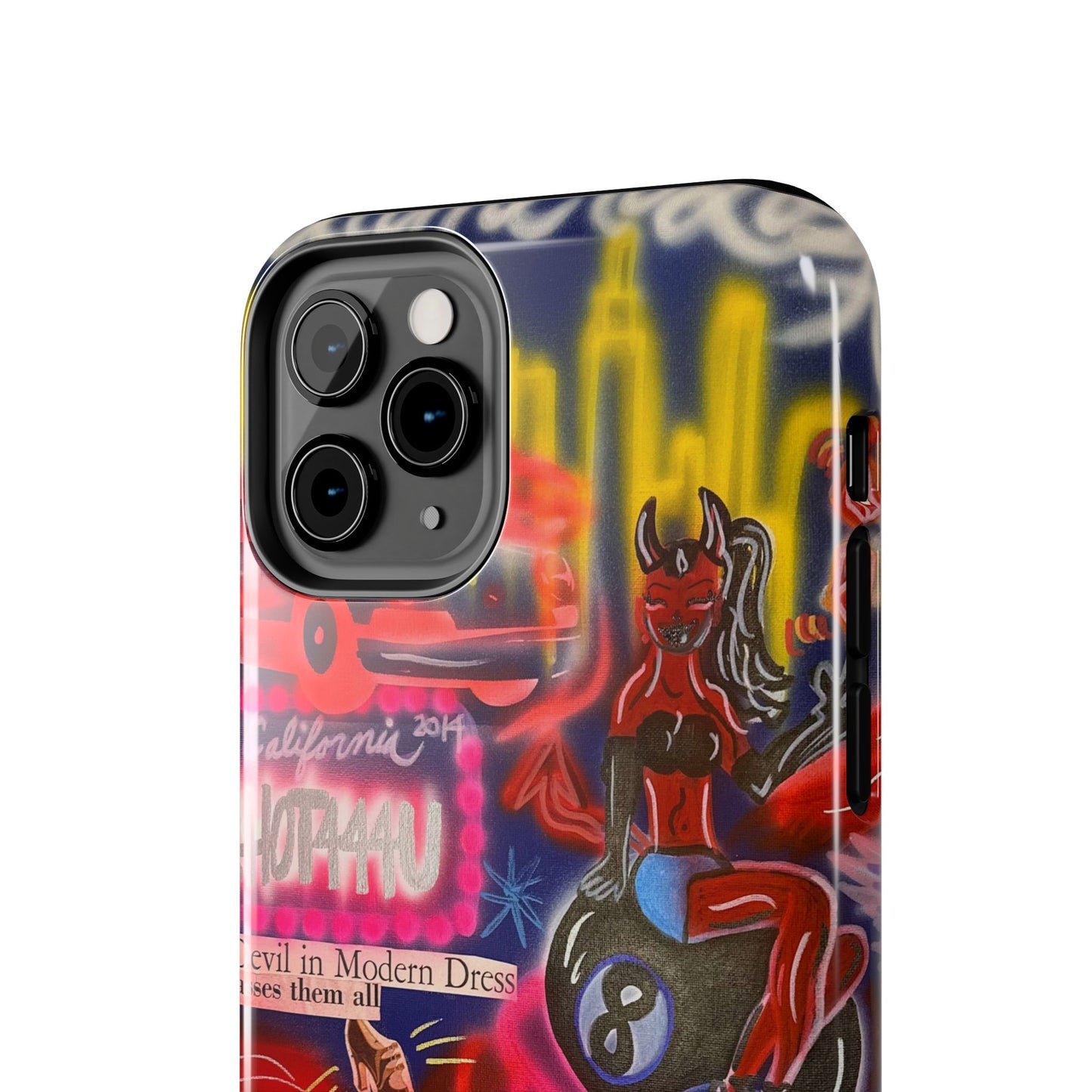 "im an angel" airbrush iPhone case
