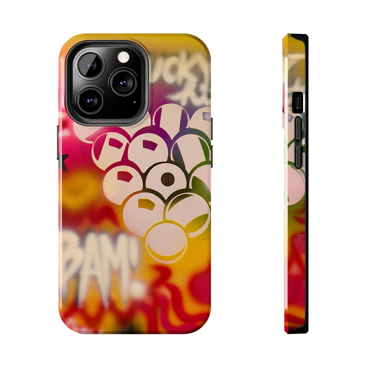 limited edition "bright billiards" airbrush iPhone case