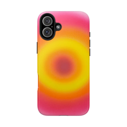 "pink lemonade aura" airbrush iPhone case