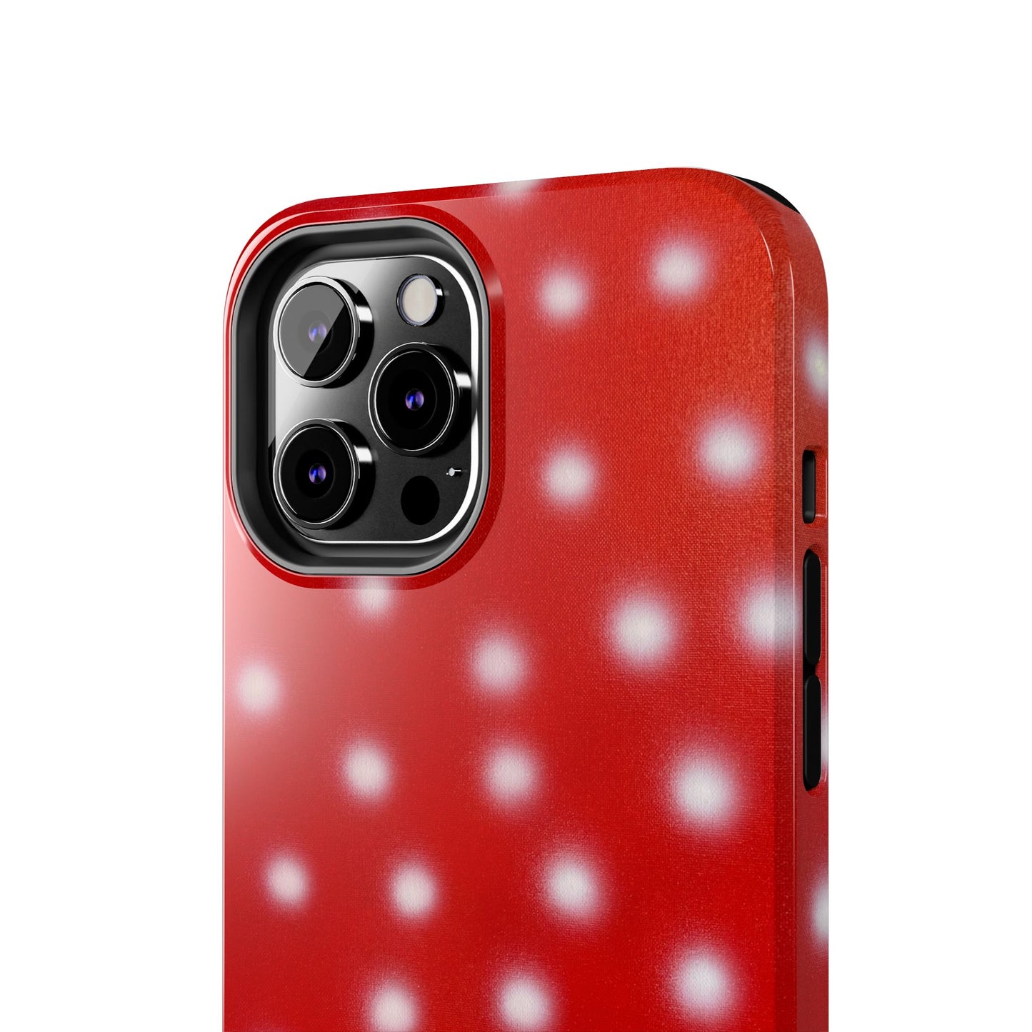 "cherry crush polka dot" airbrush iPhone case