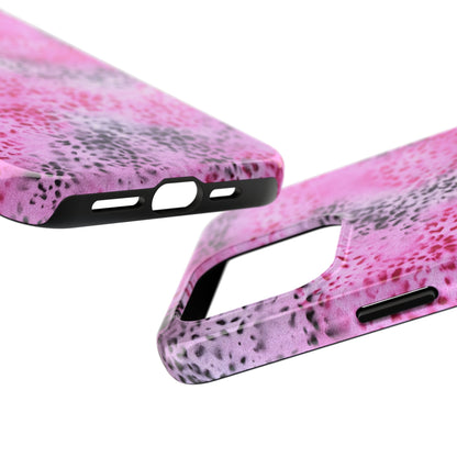 "pink cheetah pt. 2" airbrush iPhone case