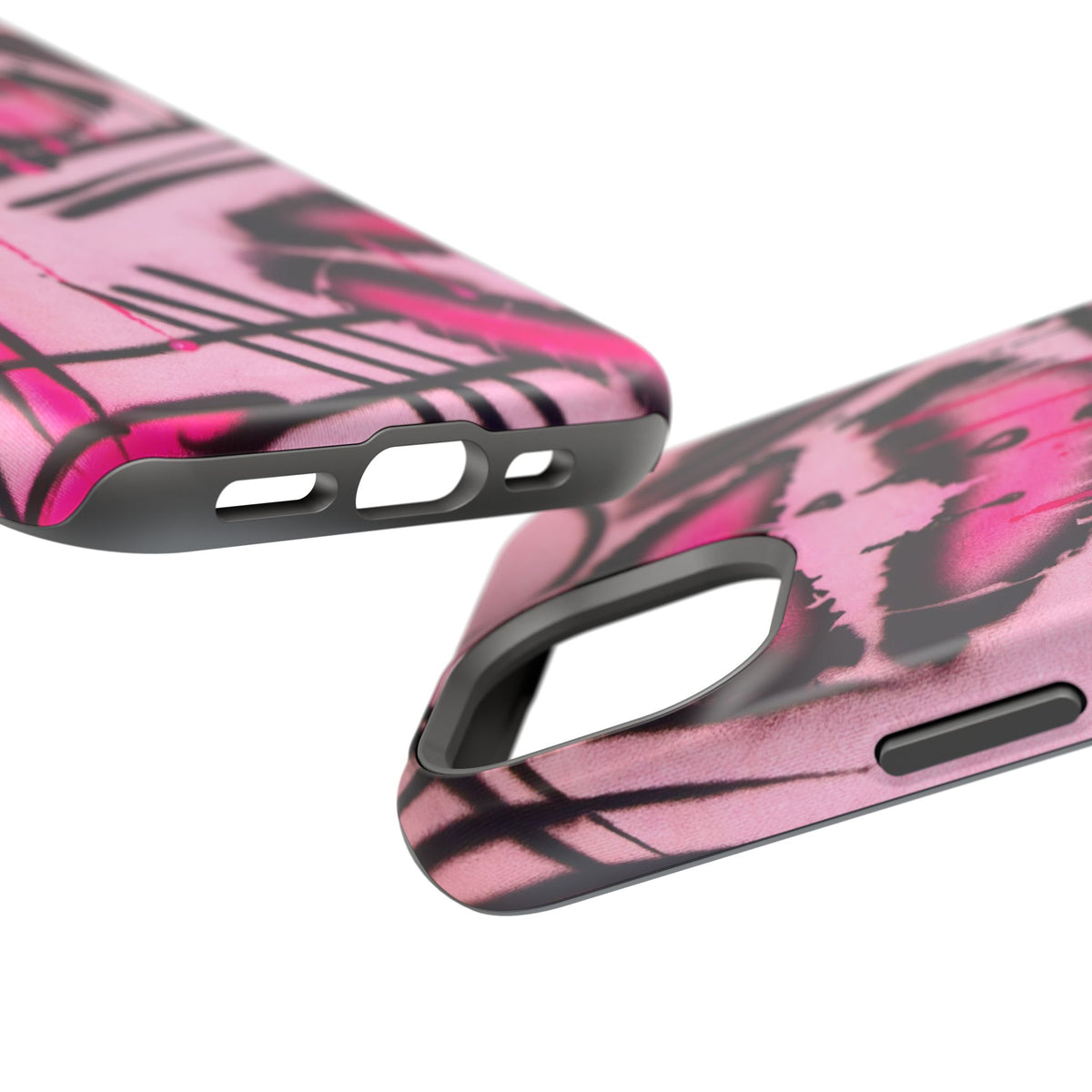 MagSafe "glossy pout" airbrush iPhone case
