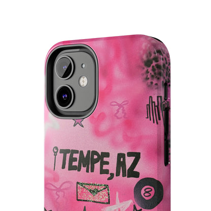 "tempe, az pt. 2" airbrush iPhone case