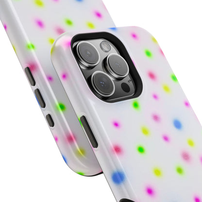 MagSafe "birthday cake polka dot" airbrush iPhone case
