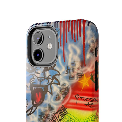 "tucson, arizona pt. 2" airbrush iPhone case