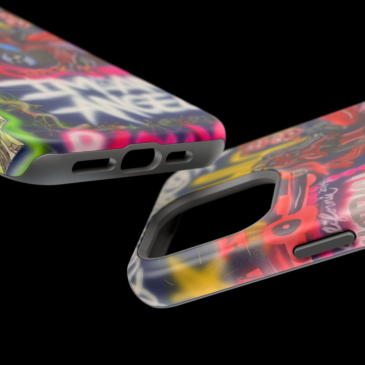 MagSafe "im an angel" airbrush iPhone case