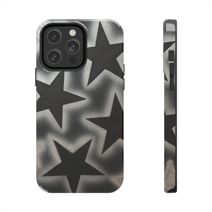 "chrome stars" airbrush iPhone case