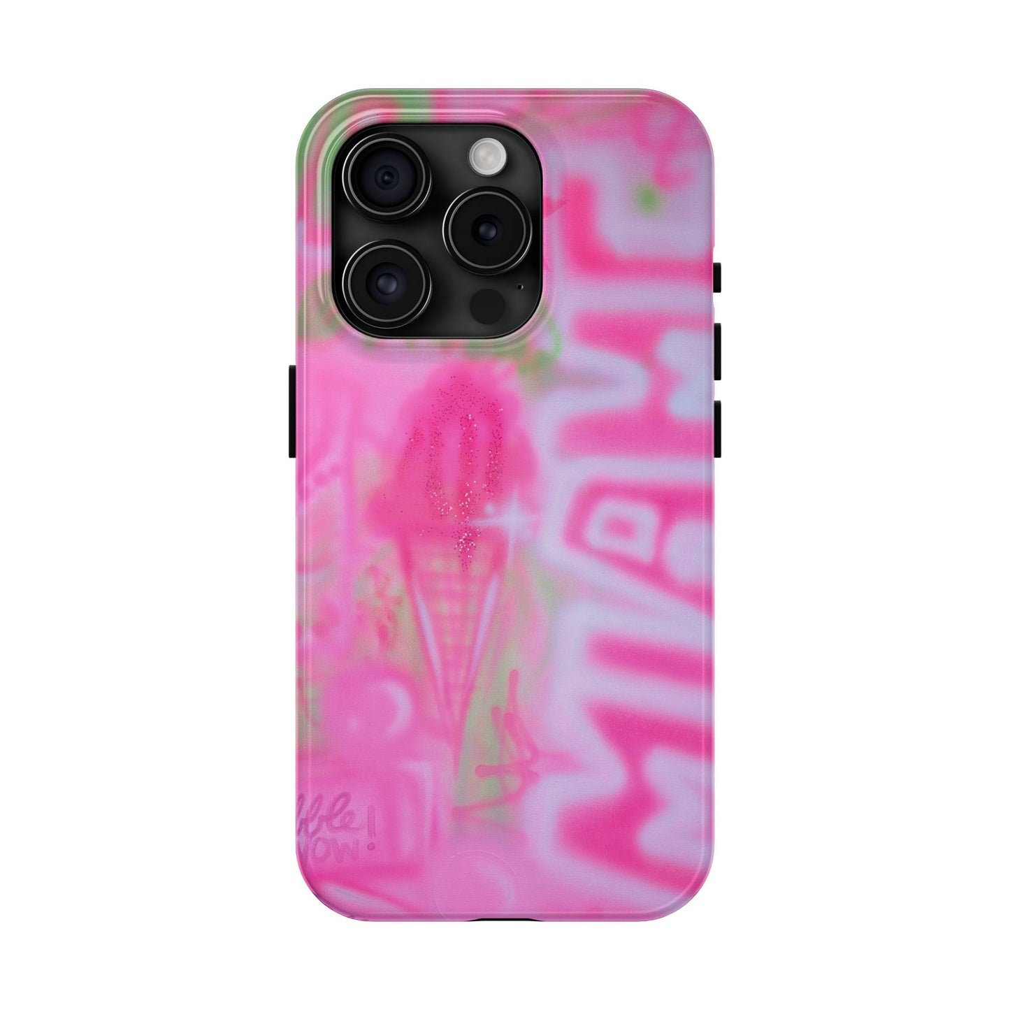 "sunset sorbet" airbrush iPhone case