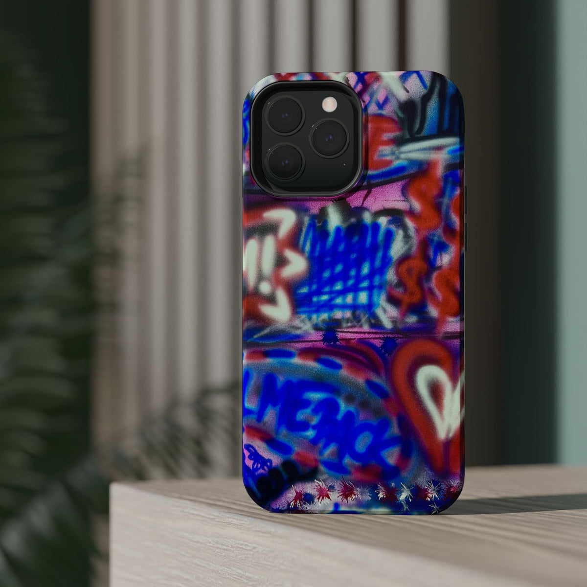 MagSafe-Airbrush-iPhone-Hülle "Money Wins"