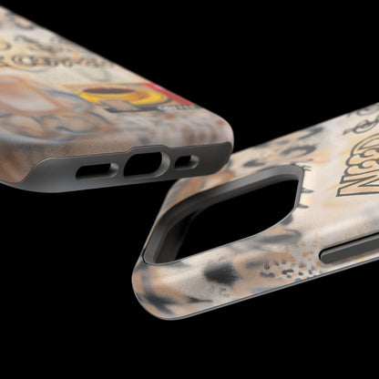 MagSafe "need $$ for coffee" airbrush iPhone case