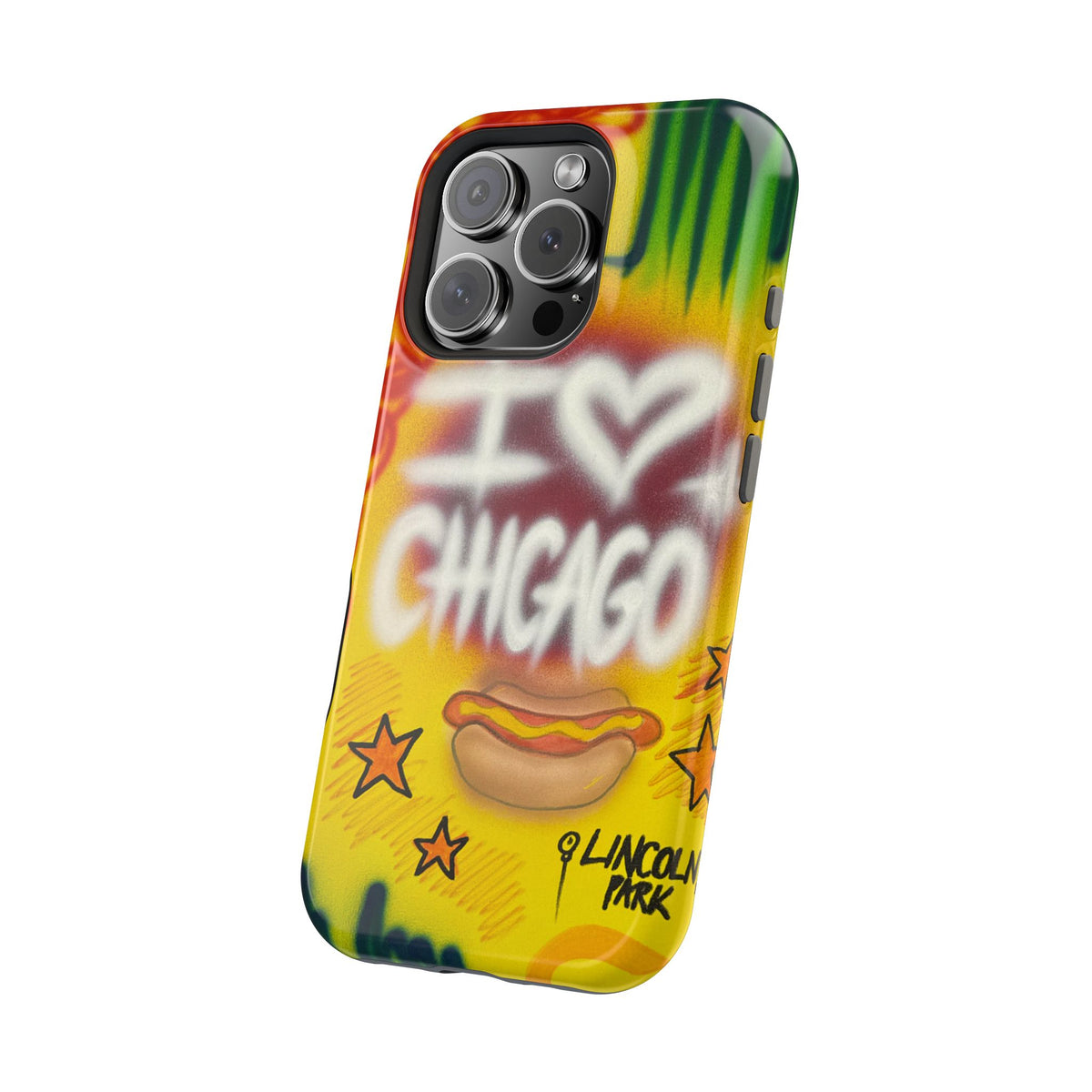 MagSafe "chicago" airbrush iPhone case