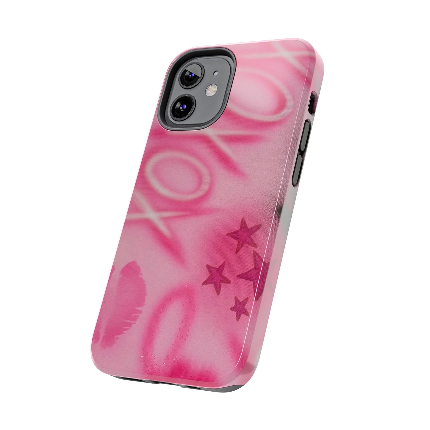 "perfectly pink" airbrush iPhone case