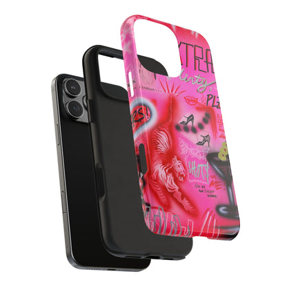 "extra dirty, plz!" airbrush iPhone case