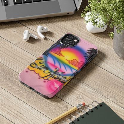 "sunkissed" airbrush iPhone case