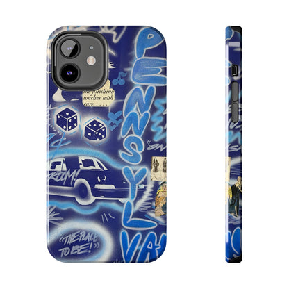 "state college, pa" airbrush iPhone case