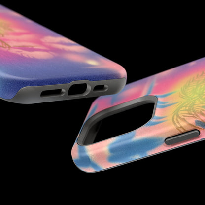 MagSafe "glowy night" airbrush iPhone case