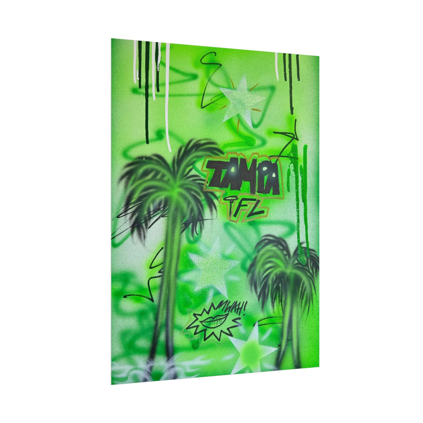 "tampa, fl" airbrush rolled print