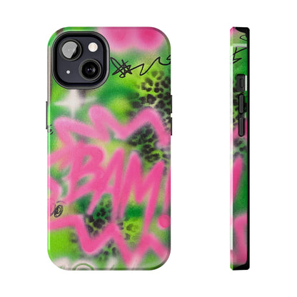 "BAM! pt. 2" airbrush iPhone case
