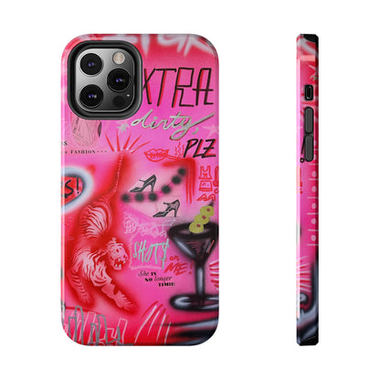 "extra dirty, plz!" airbrush iPhone case