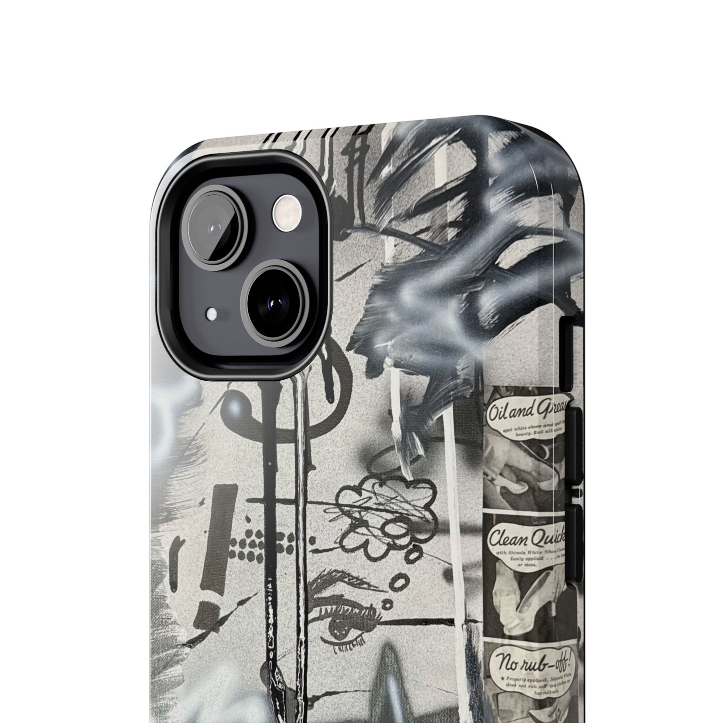 "monochrome mood" airbrush iPhone case