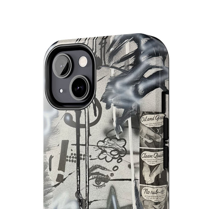 "monochrome mood" airbrush iPhone case