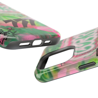 MagSafe "so lucky" airbrush iPhone case
