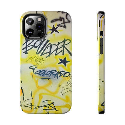 "boulder" airbrush iPhone case