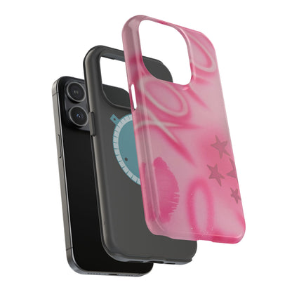 MagSafe "perfectly pink" airbrush iPhone case