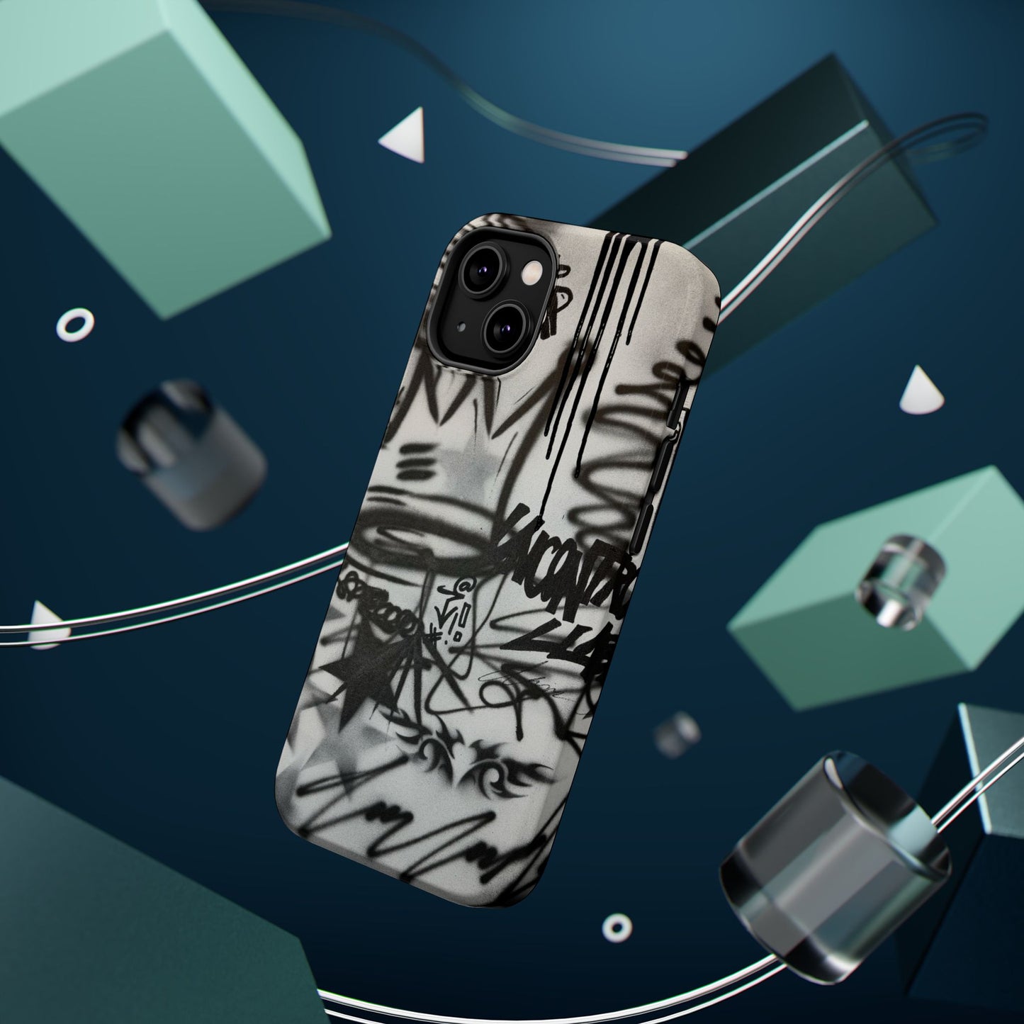 MagSafe "uncontrollable lust" airbrush iPhone case