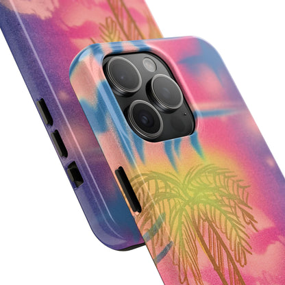 "glowy night" airbrush iPhone case